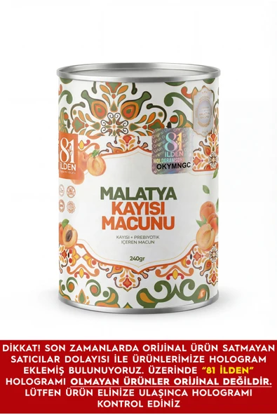 81 İlden Malatya Kayısı Macunu - Resim 3