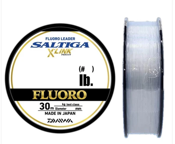 Daiwa Saltiga X Link 30m FC Misina 0,47 MM ürün görseli 1
