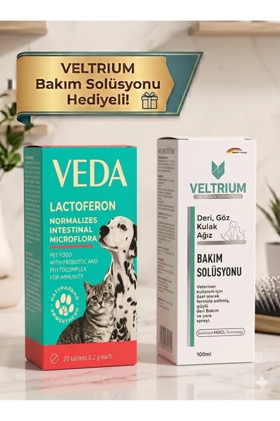 Vedavet LACTOFERON – Probiyotik ve Fitoterapötik Destek ürün görseli 1