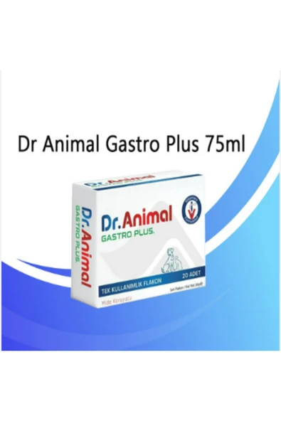 VET Drr. AnimaI Gastro Plus 20 Tablet | Kedi ve Köpek İçin Mide Koruyucu ve Kusma Önleyici Takviye ürün görseli 1