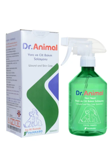 VET Dr AnimaI 500 ml Yara Bakım ve Pati Temizleme Spreyi | Kedi Köpek Mantar, EgFzama ve Koku Giderici ürün görseli 1