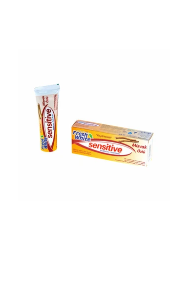 White Diş Macunu 90 Ml Sensitive Misvak Özlü ürün görseli 1