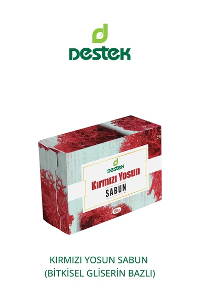 Kırmızı Yosun Sabun 150 gr ürün görseli 1