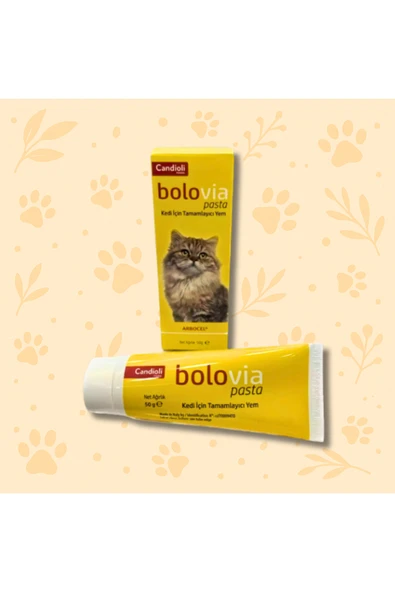candioli Bolo Via - Kediler için tüy yumağı giderici Malt Macun -skt 08/2028- ürün görseli 1