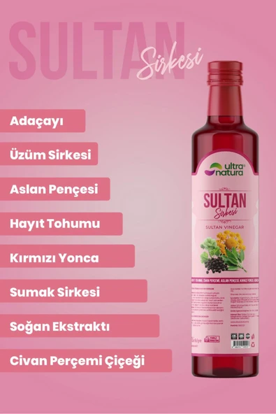 Sultan Sirkesi - 500ml - Resim 2