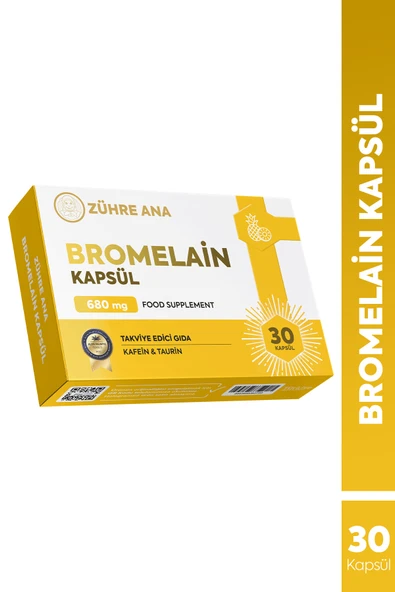 Bromelain İçeren Kapsül 30 Kapsül ürün görseli 1
