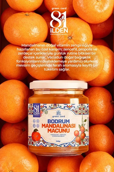 81 İlden Bodrum Mandalina Macunu - Resim 3