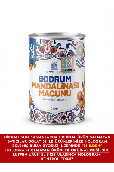 81 İlden Bodrum Mandalina Macunu - Resim 2