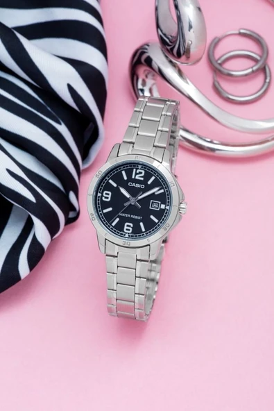 Casio Kadın Kol Saati LTP-V004D-1B2UDF - Resim 3