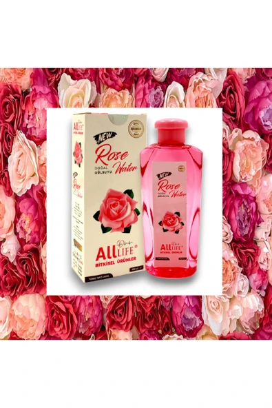 Doğal Gül Suyu 350 ML İçilebilir ürün görseli 1