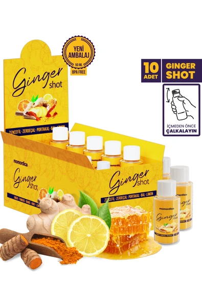 Ginger Shot - 10 Adet ürün görseli 1