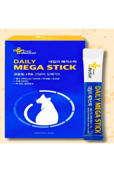 VET My Pet Doctor Daily Mega Stick 30 Adet (14gr) Kedi & Köpek Likit Ödül ve Vitamin ürün görseli 1