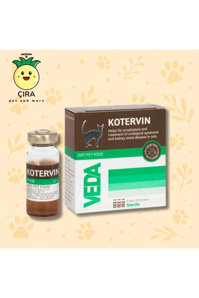 Vedavet Kotervin – Kedi Ve Köpekler Için Güçlü Ve Doğal Destek -Skt 02/2027- ürün görseli 1