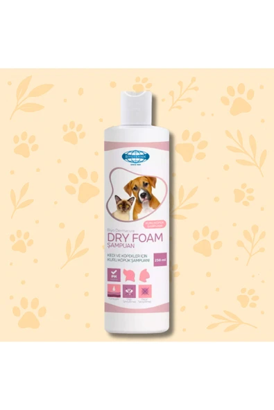 ÇıraPet DRY FOAM ŞAMPUAN - KEDİ VE KÖPEK ürün görseli 1