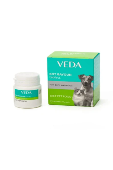 Vedavet Veda Kot Bayoun 50 Tablet Kedi & Köpek Sakinleştirici (Kavga, Fobi ve Agresyon) ürün görseli 1