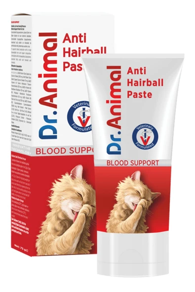 Dr. Animal PETLOVEBUTİK BLOOD SUPPORT ANTİHAİRBAL PASTE TÜY YUMAĞI ÖNLEYİCİ KEDİ MALTI ürün görseli 1