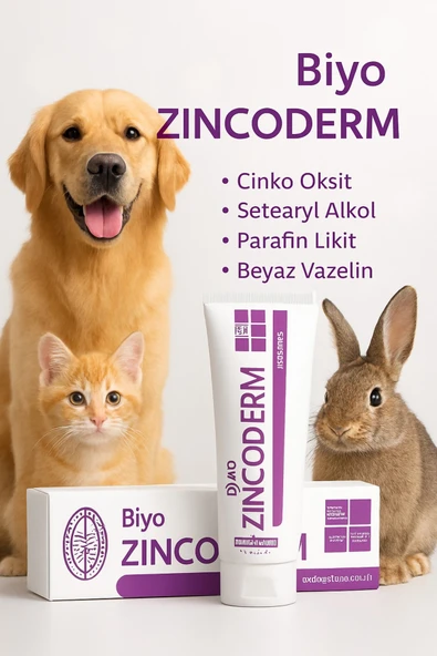 Biyoteknik Biyo Zincoderm Deri Bakım Kremi 80 gr ürün görseli 1