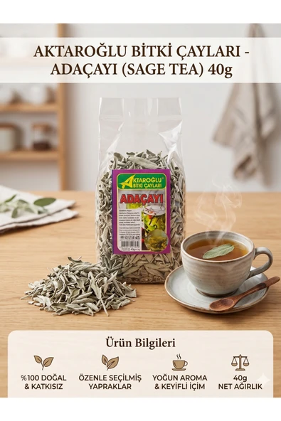 Ada Çayı %100 Doğal Kurutulmuş Bitki Çayı – Katkısız, Aromatik, ürün görseli 1
