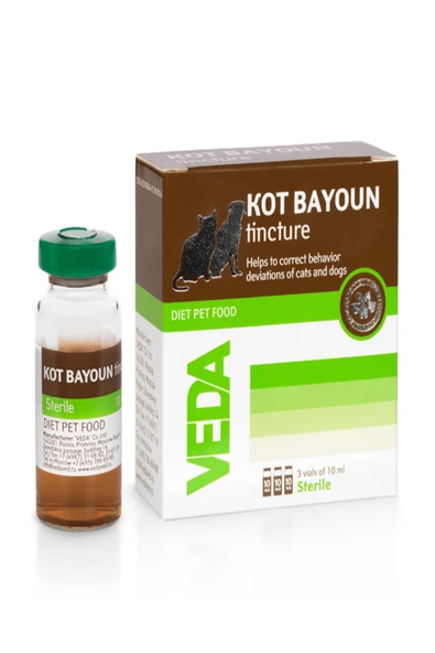 Vedavet KOT BAYOUN SIVI 3x10 ML -skt 02/2027- ürün görseli 1