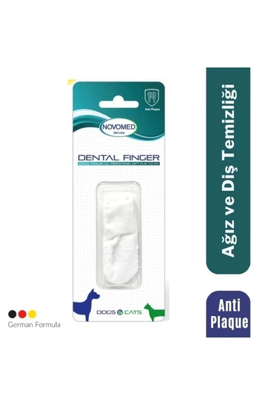 novomed Dental Finger Köpek Ve Kedi Diş Temizleme Ürünü ürün görseli 1