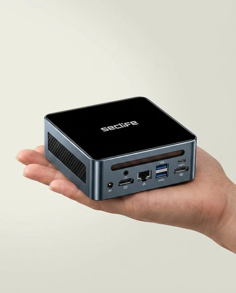 Seclife MP-AN210 Ryzen3 3200U 8GB 256GB SSD Win11 Siyah Mini Pc ürün görseli 1