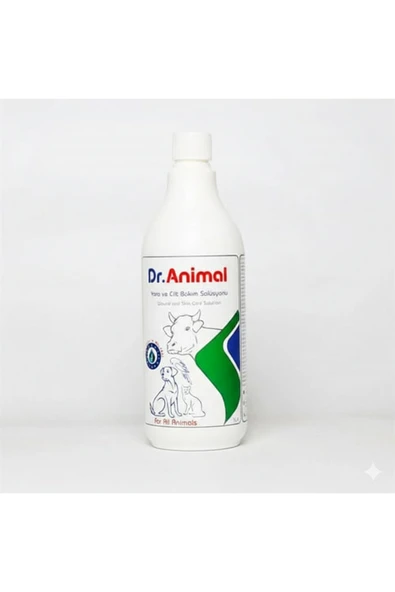 Dr. Animal Yara ve Cilt Bakım Solüsyonu 1 litre- Tüm Hayvanlar İçin -skt 07.2027- ürün görseli 1
