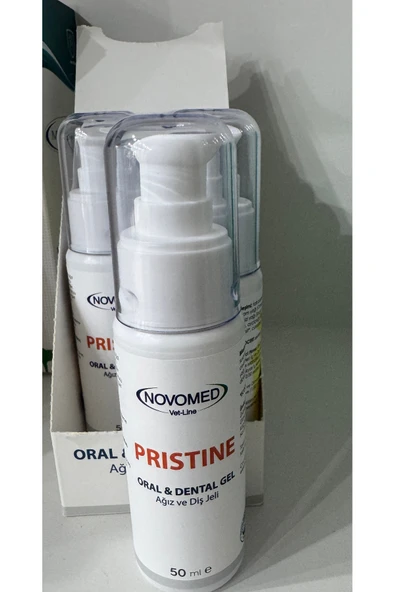 novomed Piristine Kedi ve Köpek Ağız Diş Jeli 50 ml ürün görseli 1