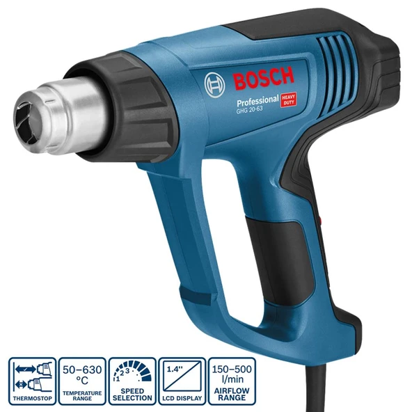 Bosch GHG 20-63 Sıcak Hava Tabancası ürün görseli 1