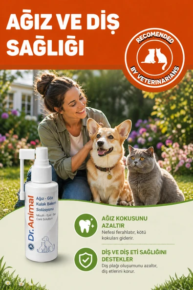 Dr. Animal - Ağız Göz Kulak Deri Bakım Solüsyonu 100ml ürün görseli 1