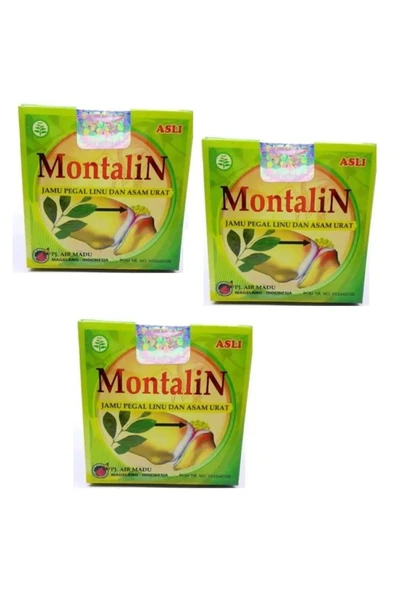 3 Kutu Orjinal 3x40lı Kutu Montâlin Kapsül ürün görseli 1