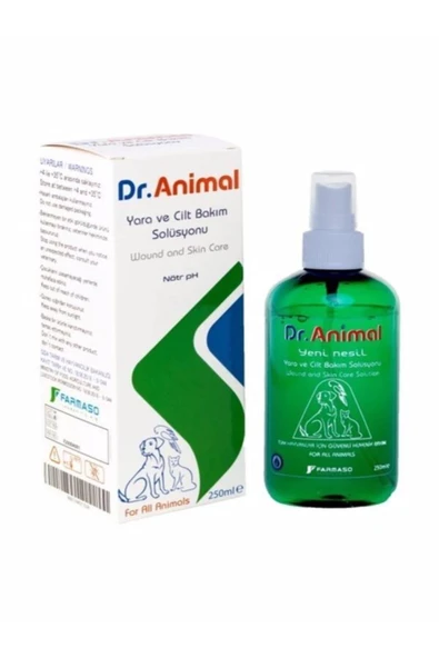 Bayer Dr.animal Yara Ve Cilt Bakım Solüsyonu 250 Ml -skt 11.2027- ürün görseli 1