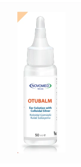 Novomed Otubalm Kedi ve Köpek Kulak Temizleme Damlası 50 ml (Kaşıntı, Koku ve Kir Giderici Bakım) ürün görseli 1