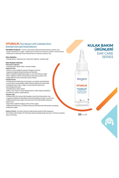 novomed Otubalm Kollodial Gümüşlü Kulak Balsamı -skt 01.2028- ürün görseli 1