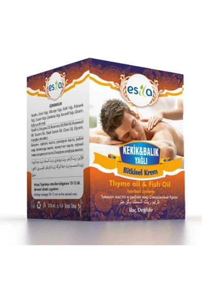 Kekik Ve Balık Yağlı Masaj Kremi ürün görseli 1