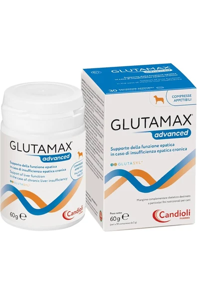 candioli GlutaMax Advanced Köpek Karaciğer Destekleyici Takviye Yem - Uzun SKT: 10/2027 ürün görseli 1