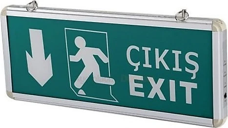 CATA-9167 ACİL ÇIKIŞ LEVHASI ŞARJLI ürün görseli 1