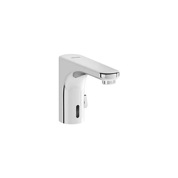 Vitra Root Round Temassız Lavabo Bataryası Pilli Krom A47120 ürün görseli 1