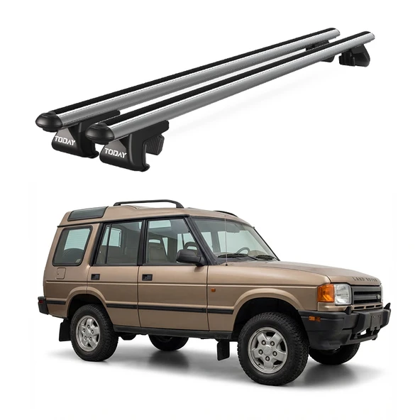 Venüs Land Rover Range Rover (1994-2002) Uyumlu Gri Ara Atkı Port Bagaj Tavan Barı ürün görseli 1
