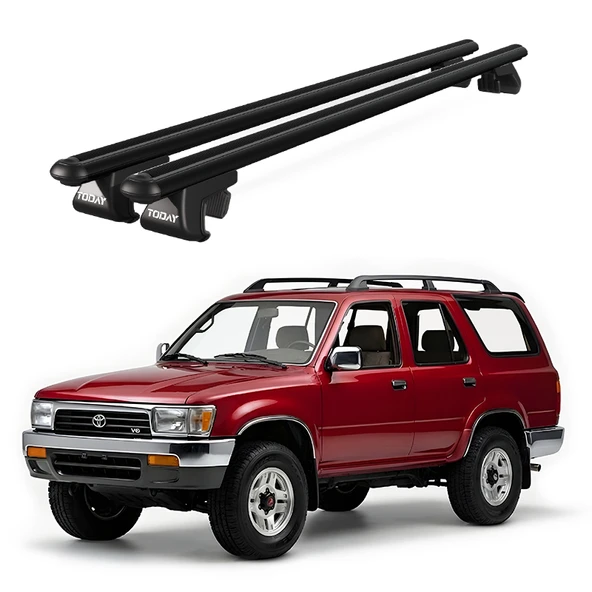 Venüs Toyota 4Runner (1990-1995) Uyumlu Siyah Ara Atkı Port Bagaj Tavan Barı ürün görseli 1