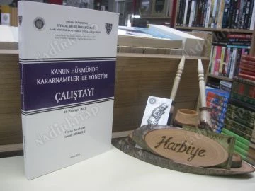 KANUN HÜKMÜNDE KARARNAMELER İLE YÖNETİM ÇALIŞTAYI - 19-20 MAYIS 2012 ürün görseli 1