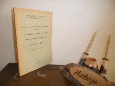 ADLİYE MAHKEMELERİNİN KURULUŞU KANUNU TASARISI İLE HAKİMLER VE SAVCILARKANUNU TASARISI HAKKINDA SEMİNER (14 OCAK 1964 - 24 OCAK 1964) ürün görseli 1