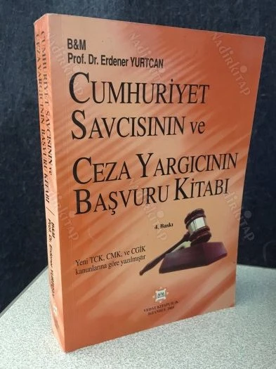 CUMHURİYET SAVCISININ VE CEZA YARGICININ BAŞVURU KİTABI ürün görseli 1
