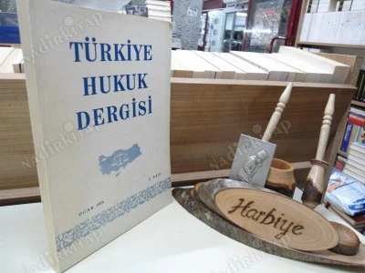 TÜRKİYE HUKUK KDERGİSİ OCAK 1976 2. SAYI ürün görseli 1