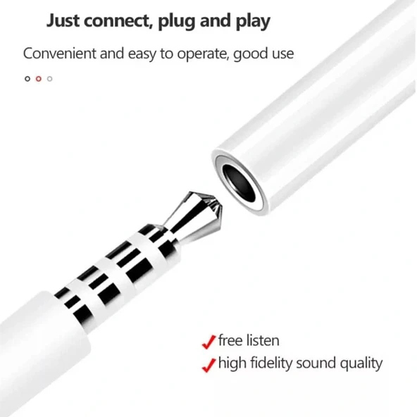 Divex Lightning to 3.5mm Jack Dönüştürücü Adaptör DC-172 - Resim 5