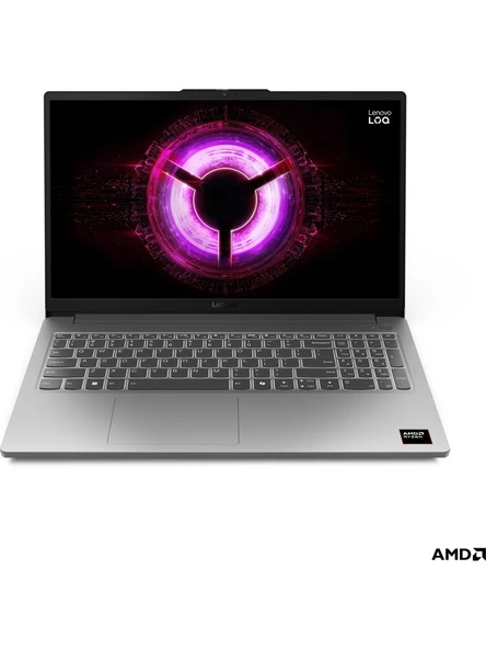 Lenovo LOQE AMD Ryzen 7 7735HS 16GB 512GB SSD RTX4050 Freedos 15.6" Taşınabilir Oyuncu Bilgisayar 83S0002YTR ürün görseli 1
