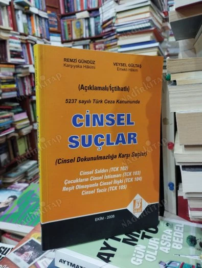 CİNSEL SUÇLAR CİNSEL DOKUNULMAZLIĞA KARŞI SUÇLAR ürün görseli 1