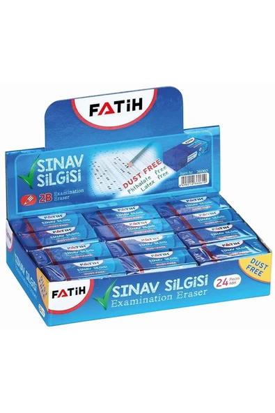 Fatih Sınav Silgisi Mavi Fs24/m / ürün görseli 1