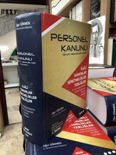 PERSONEL KANUNU DEVLET MEMURLARI KANUNU İLGİLİ KANUNLAR YÖNETMELİKLER TEBLİĞLER 2018 ürün görseli 1