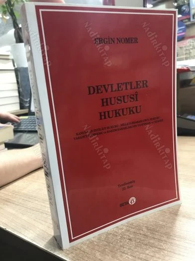 DEVLETLER HUSUSİ HUKUKU - 22. BASI ürün görseli 1