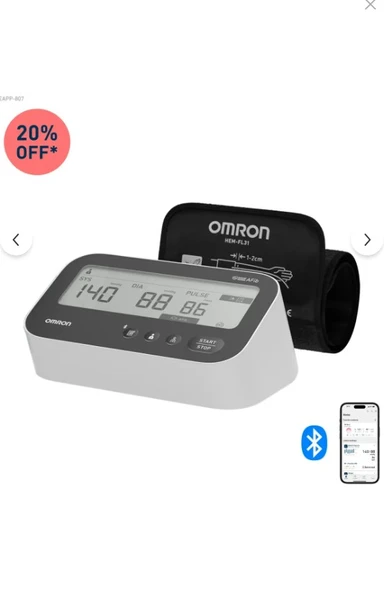 Omron M4 Connect A Fib Hem-7196T1-Fle Tansiyon Aleti ürün görseli 1